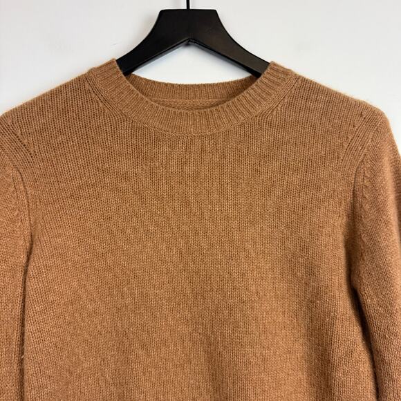 Enza Costa 100% Cashmere Knit Sweater Tan Brown - XS - Picture 2 of 10